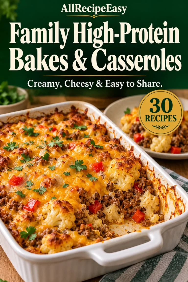Family High-Protein Bakes & Casseroles ebook cover