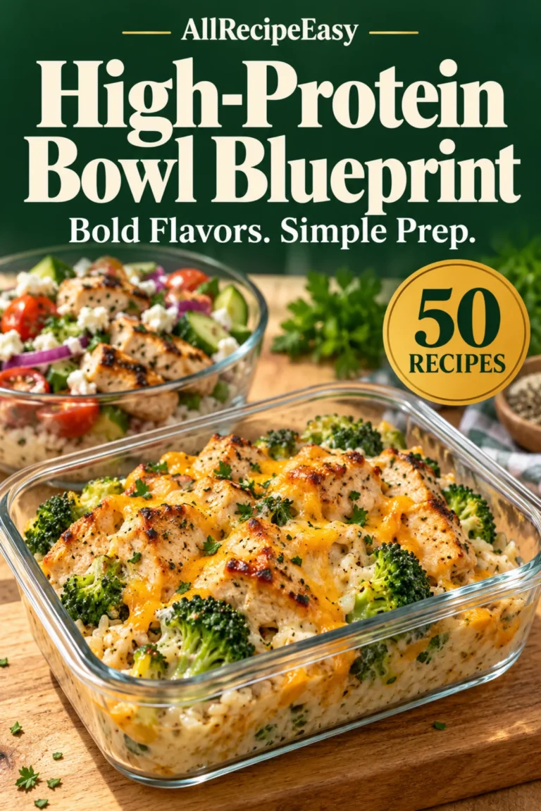 High-Protein Bowl Blueprint ebook cover